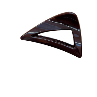 8cm秋冬巧克力棕抓夹盘发鲨鱼夹2026新款高级感头饰发夹女后脑勺