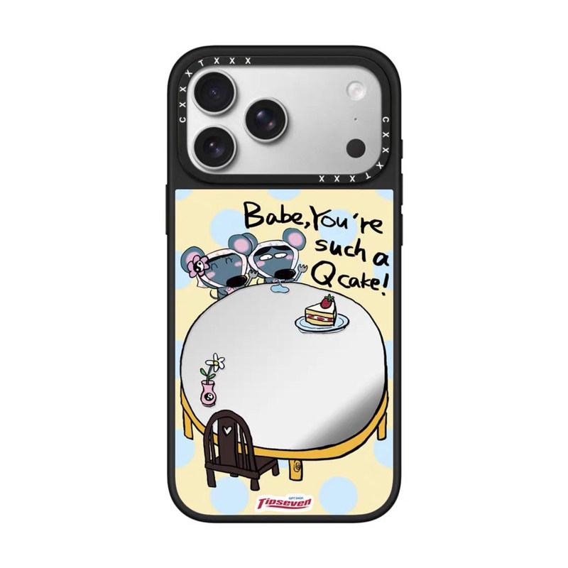 韩火火系列鼠鼠买了新蛋糕手机壳18Pro适用于iPhone17Promax苹果16Promax可爱卡通15plus个性创意13保护套12