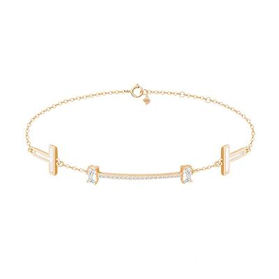 赫生银手链女轻奢小众ins高级感