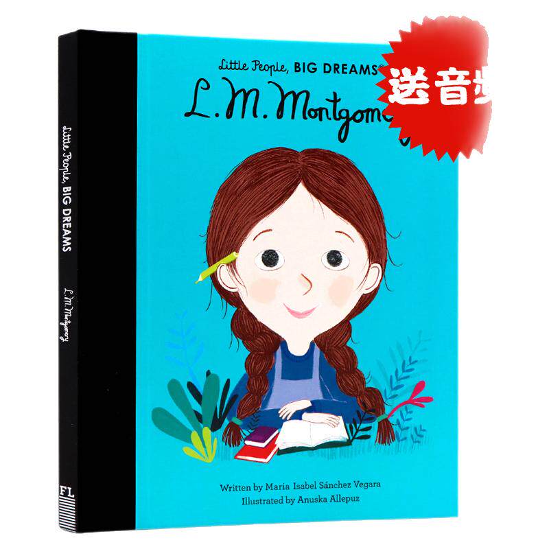 进口英文原版绘本 小人物大梦想 露西·莫德·蒙哥玛利 Little People Big Dreams L. ML.Montgomery 女孩篇 儿童启蒙励志名人传记