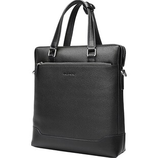 红谷男包真皮手提包男士公文包牛皮商务通勤包单肩包多功能斜挎包