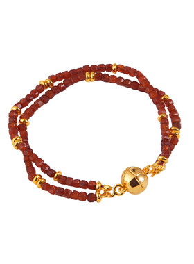 盐岛C龙系列红玛瑙手链