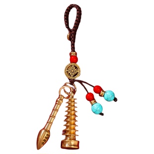 【杭州灵隐正品】文昌塔钥匙扣挂件挂饰高考金榜题名学生上岸礼物