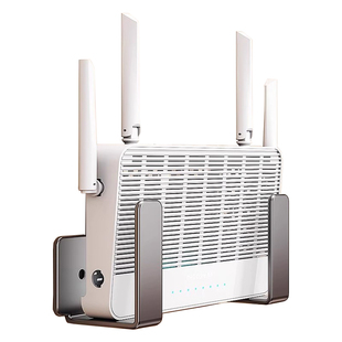 路由器放置架免打孔wifi置物架壁挂墙上机顶盒支架家用插排固定器