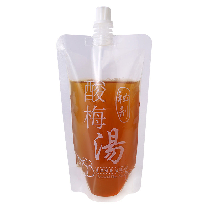 酸汤汤包装袋吸嘴袋饮料果汁打包