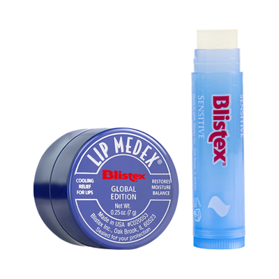 【自营】BLISTEX百蕾适小蓝罐保湿润唇膏7g+细致柔护润唇膏4.25g