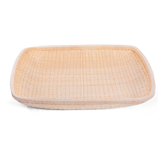 柳编笸箩藤编收纳筐长方形大号簸箩馒头筐饼柳条簸箕现捞箩筐家用