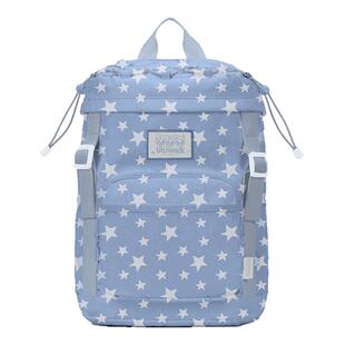 VANWALK 原创新款大容量学生少女星星书包户外出游双肩包旅行背包