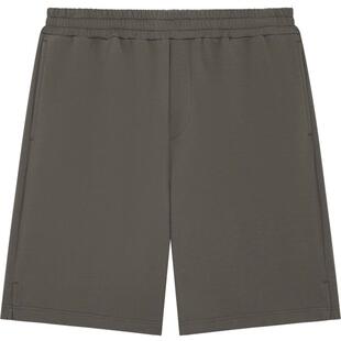 nice rice好饭 夏季270G脚口叠衩肌理宽松男士针织短裤NHX12102