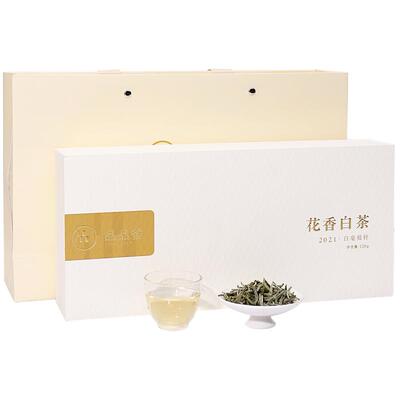 品品香白茶2021花香白毫银针