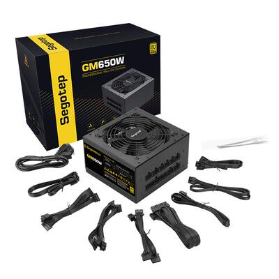 鑫谷650W电脑电源金牌全模组ATX