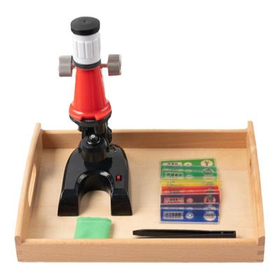 幼儿园托班蒙氏教具科学区万花筒