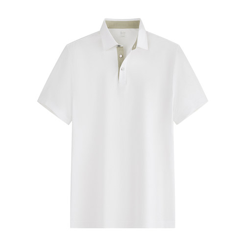 【套装】霞湖世家纯棉Polo衫男50支液氨7A抗菌凉感翻领短袖188A