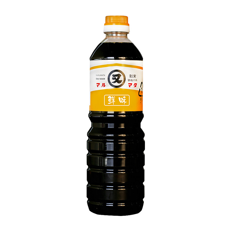 【3瓶装】又伊鲜日本进口零添加鲜味黄豆酱油1L*3效期至26/11/29