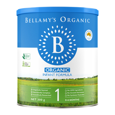 【官方正品】【小罐尝鲜】贝拉米经典HMO有机幼儿奶粉1段300g*1罐