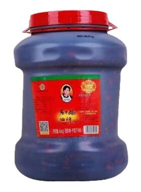 老干妈6kg商用大桶装风味豆豉油辣椒餐饮正品老干妈6kg贵州油辣椒