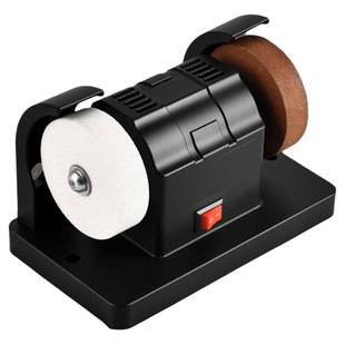 台式砂轮机全自动双砂轮电动磨刀神器家用小型除锈开刃抛光打磨机