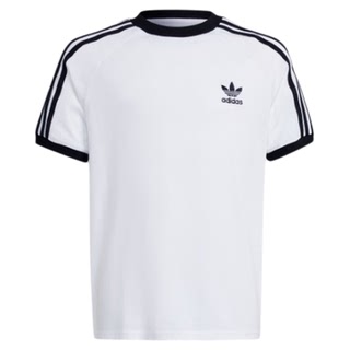 男女大童纯棉日常休闲圆领运动短袖T恤夏季adidas阿迪达斯三叶草