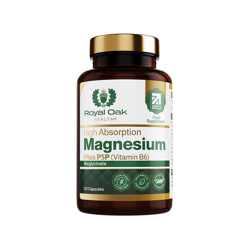 【自营】royal oak皇家橡树双甘氨酸鳌合镁元素片维生素B6补充剂