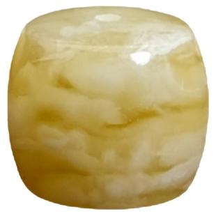 天然俄料蜜蜡妖花单颗直切桶珠子单珠散珠配珠 星月配饰隔珠顶珠