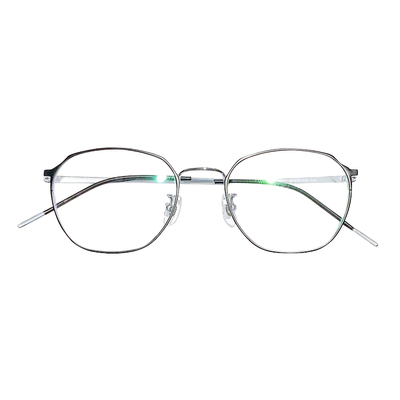 克莉论述中性款全款钛材镜架