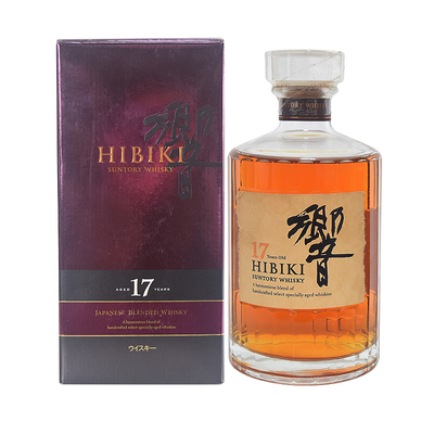 日本响17年700ml43%调和威士忌
