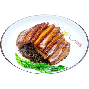 梅菜扣肉虎皮五花红烧肉熟食碗装预制菜加热即食梅干菜半成品美食