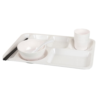 免费寄样-食堂学校专用A8快餐盘