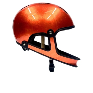 Tangerine Foil橘红箔-VELDT Mark2碳纤维越野自行车滑雪半盔