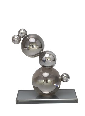 现代轻奢水晶气泡球家居饰品摆件