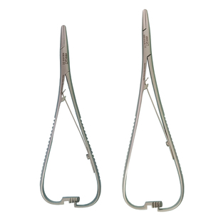 德国进口手握式持针钳牙科持针器兽用缝合持针钳手术缝合工具