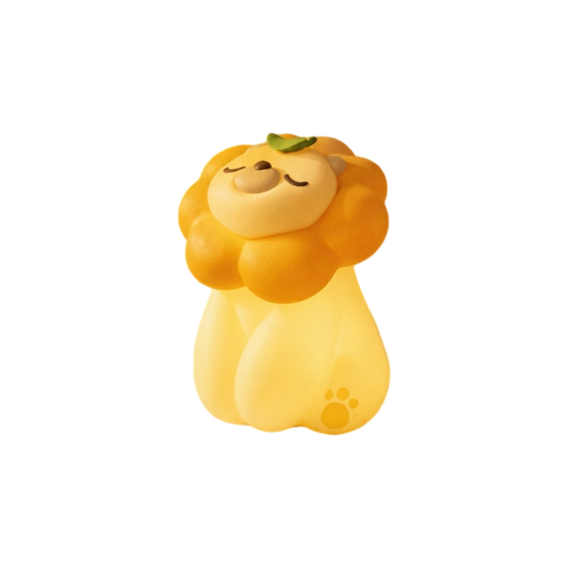 小狮子硅胶拍拍小夜灯生日礼物