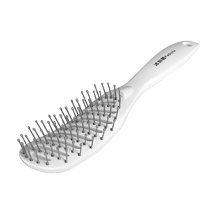 顶梳子大号排骨卷发梳男士专用吹蓬松造型按摩大弯梳便携定型镂空