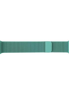 适用iwatch11表带苹果S10手表applewatch9简约银色米兰尼斯磁吸S9女S8新款S7腕带6透气SE小众5创意ultra23男
