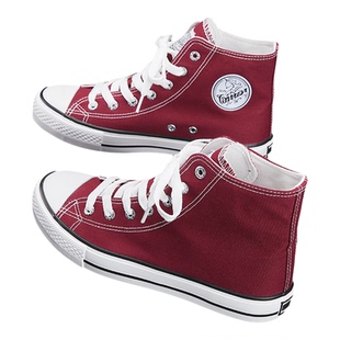 回力官方旗舰店帆布鞋女款春秋2026新款高帮鞋子女运动鞋板鞋女款