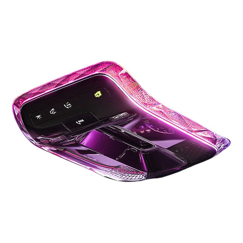 奔驰顶棚水晶阅读灯框饰条罩改装