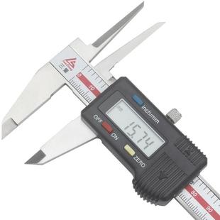 日本三量加长上内量爪数显游标卡尺150带表不锈钢高精度长爪内径