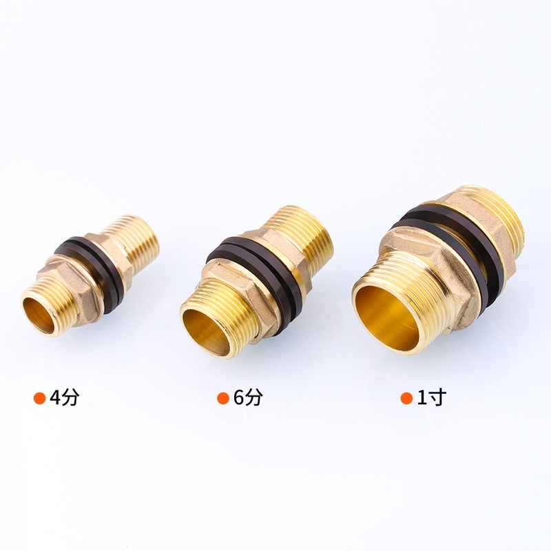 新款直销水箱接头4/6/分水桶鱼缸出水接口配件不锈钢水塔排水口铜