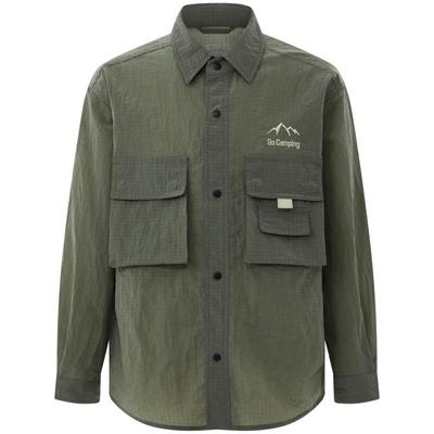 波司登官方奥莱夏季常规户外露营休闲防晒衣上衣外套男女童同款