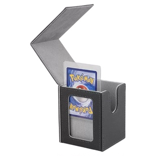 开窗卡盒卡牌收纳盒卡夹盒球星卡宝可梦ptcg游戏王万智牌卡组牌盒