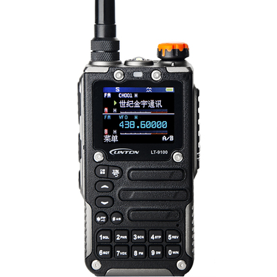 灵通LT-9100手持对讲机双频段7W
