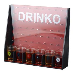 喝酒水玩游戏惩罚聚会酒桌助兴休闲娱乐用品玩具经典落片炸弹弹珠