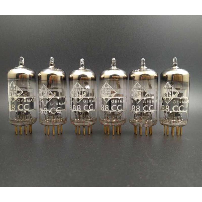 全新同批码德律风根 E88CC/ECC88/6DJ8/6922/6N11/CCA电子管大盾