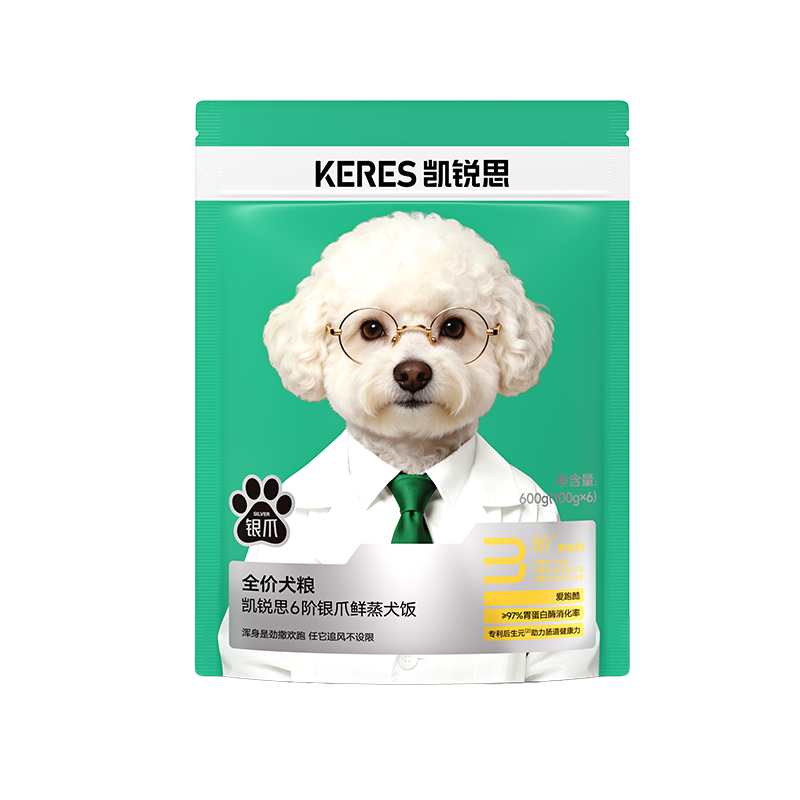 凯锐思鲜蒸犬饭主食营养