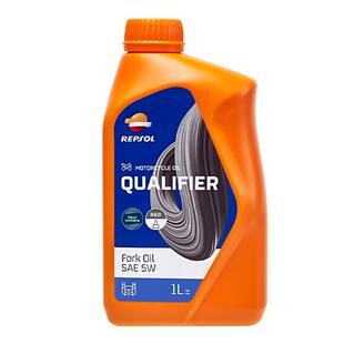 【自营】威爽 摩托车避震减震油 润滑机油5W 1L 西班牙进口REPSOL