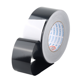 黑色全遮光pet高温胶带绝缘无痕单面胶布防漏光屏幕遮光麦拉贴片