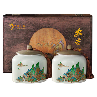 2025新茶安吉白茶明前特级绿茶龙王山茶叶礼盒装官方旗舰店正品