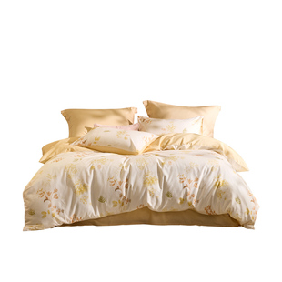 罗莱家纺LOVO乐蜗磨毛四件套纯棉全棉保暖加厚被套床单学生三件套