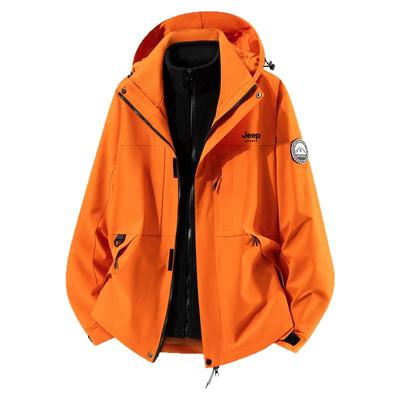 JEEPSPIRIT三合一冬季软壳外套