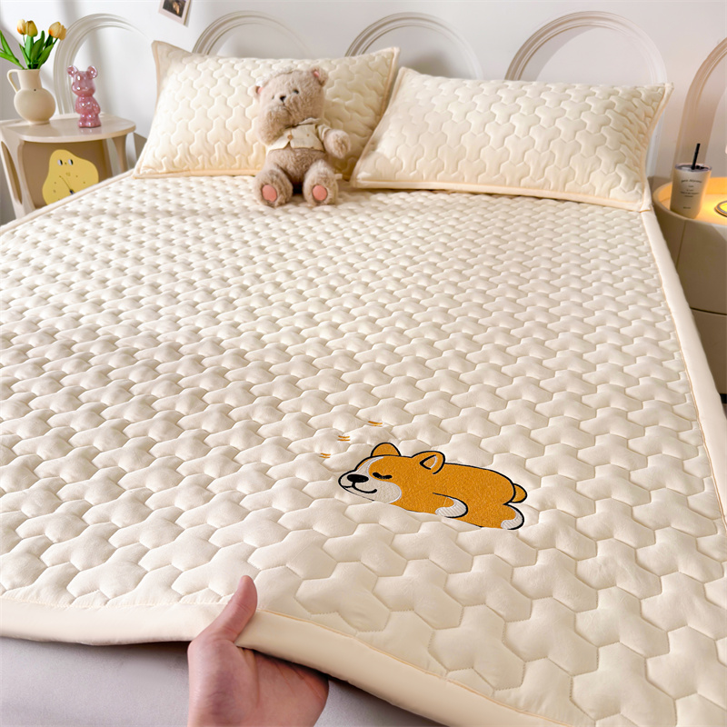 A类隔脏床垫铺底床褥垫夏季薄款软垫床护垫学生宿舍褥子防滑垫子